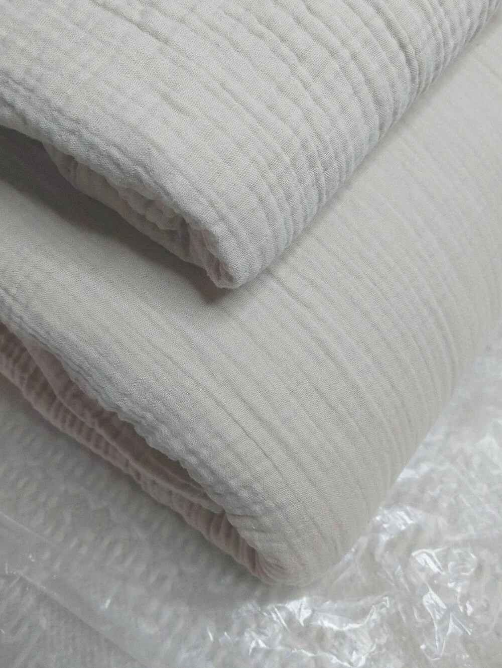 Quince Organic Cotton Dune Airy Gauze Duvet Cover! King/ Cal King (786)